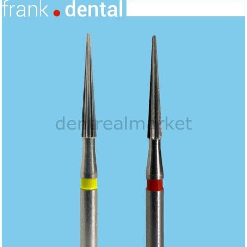 Frank Dental C.135 Carbide Finishing Burs - 2 pcs - Carbide Bur Trimming & Finishing Bur