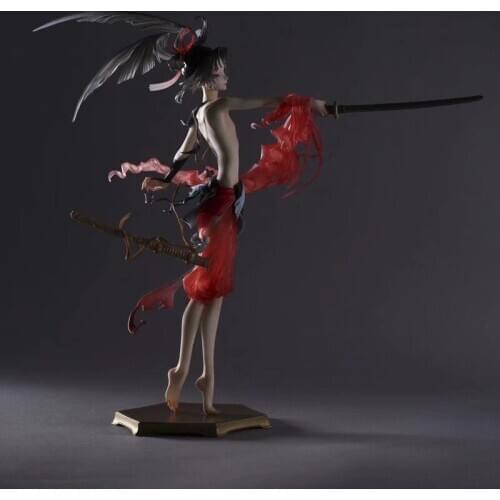 GK Hand-Made Resin White Mold WF2018 Winter Sword Flurry Xiaowu Maru Real Kill Unpainted Kits Spot