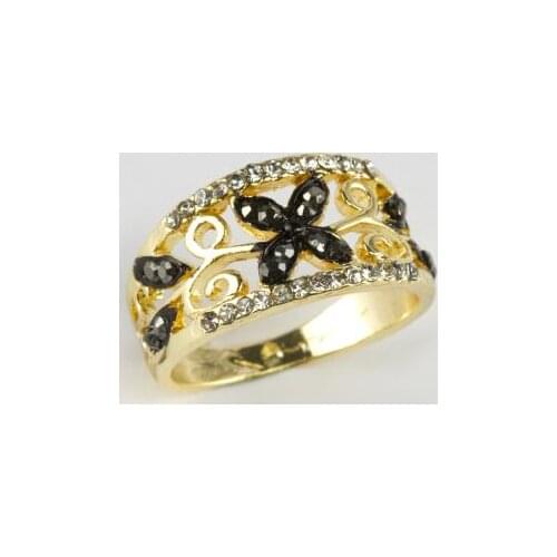 Butterfly Figure Gemstone Ring
