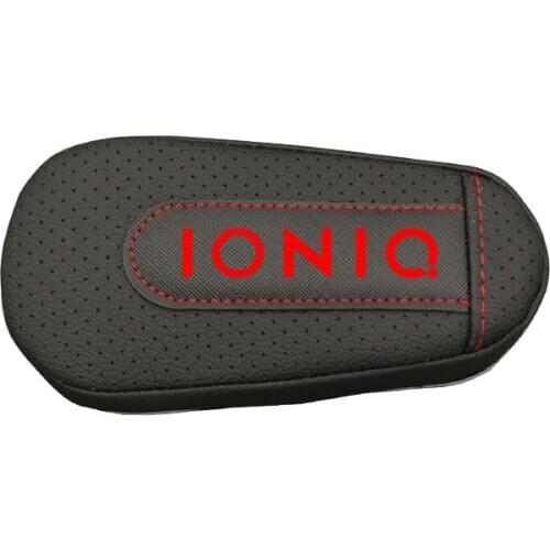 Leather Knee Pad handrail pad Interior Car Accessories For Hyundai Ioniq