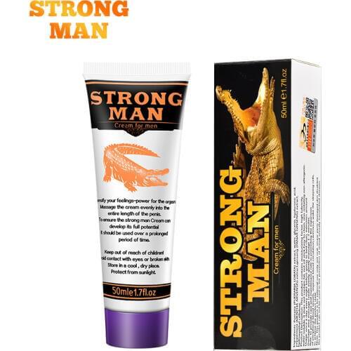 Strongman XXL Big dick herbal penis enlargement gel sex delay penis erection cream enlarge penis cream dick thickening growth
