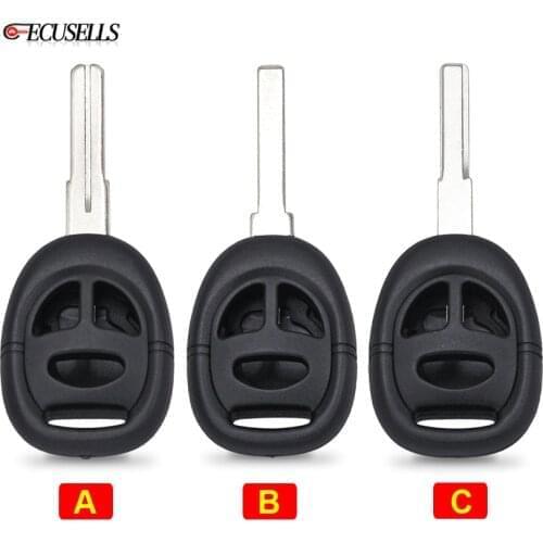 3 Button New Remote Key Case Shell Smart Car Key Housing 3 Types Uncut Blade for Choose For SAAB 9-3 9-5 93 95