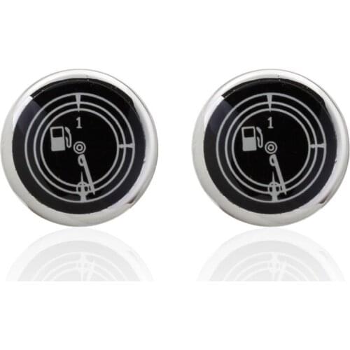 Hot Sale high Quality Cufflinks Men French Excellent Cuff links Wholesale Black oil gauge Cuff links New Design cuffs