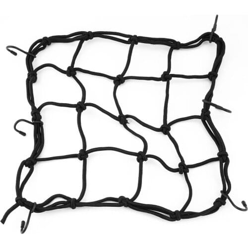 25*25 cm Motorcycle Bicycle Cargo Net Luggage Rope Rubber Mesh Fixed Helmet Sundries Elastic Net Strong Elasticity