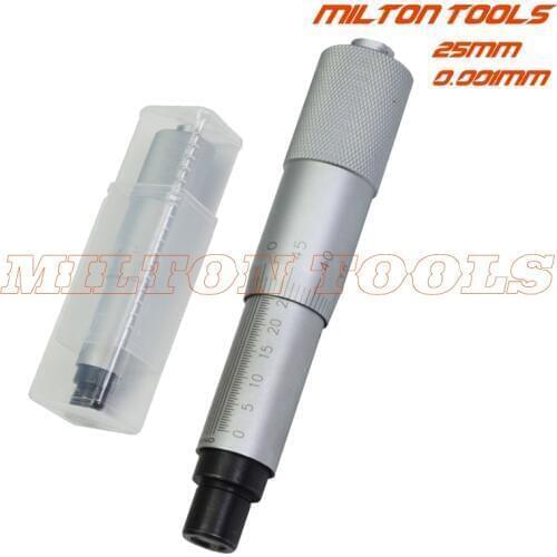 0-25mm x0.001mm micrometer head Miron micrometer heads 6pcs/lot