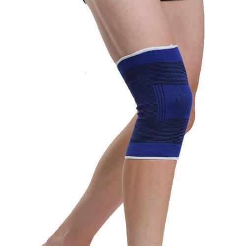 1 Pair Breathable Knitting Knee Pads Compression Stretch Knee Support Protector Leg Warmer Arthritis Injury Gym Sleeve Free Size