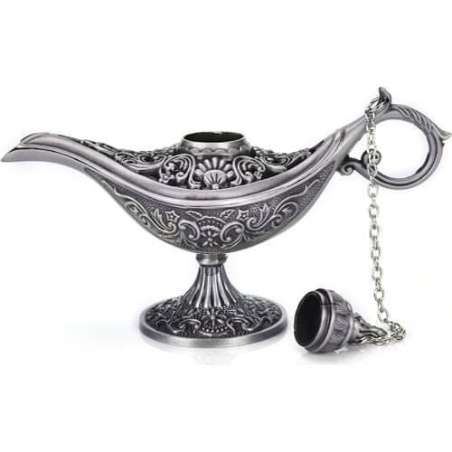 Antique Style Fairy Tale Magic Lamps Tea Pot Genie Lamp Vintage Retro Toys For Children Home Decoration Gifts
