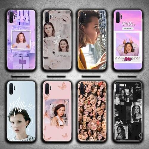 Stranger Things Millie Bobby Phone Case For Samsung Galaxy Note20 ultra 7 8 9 10 Plus lite J7 J8 Plus 2018 Prime M21