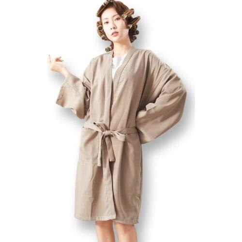 Barber shop guest robe clothes Japanese style high-end net red apron custom logo