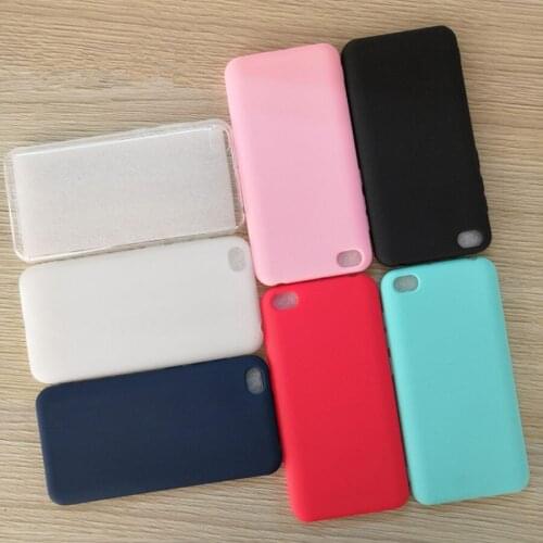 Crystal Clear and Candy silicone Soft TPU Case For Xiaomi Redmi GO Mobile Phone back cover Global Version for Redmi GO case