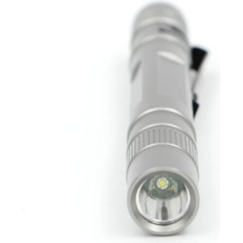 Mini Penlight LED Flashlight Torch Pen Pocket Light Waterproof AAA Battery Flashlight LED Torch Lamp for Outdoor Camping Hiking