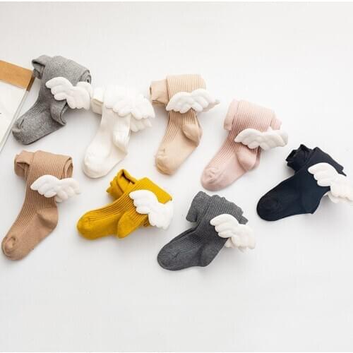 2020 Ins Fashion Autumn Baby Ribbed Knit Leggings 1-3Years Baby Girls Legging Baby Clothing