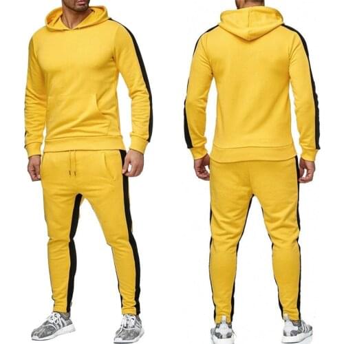 MCSORLEY Brand Men Casual Hoodie Sports Sets 2 Pieces Tracksuit Trendy Customized Sportswear Suits Muscle Male Jogging Clothing