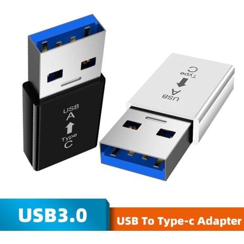 USB To Type-c Converter Adapter USB 3.0 Adapter Plug Portable Mini Computer Phone Adapter Mobile Phone Converters Transfer