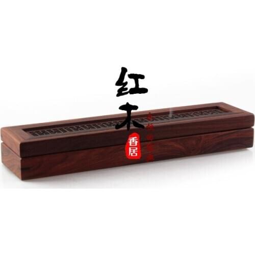 Rosewood rosewood incense incense in line hollow wood lying a pomander pomander red sandalwood incense burner box
