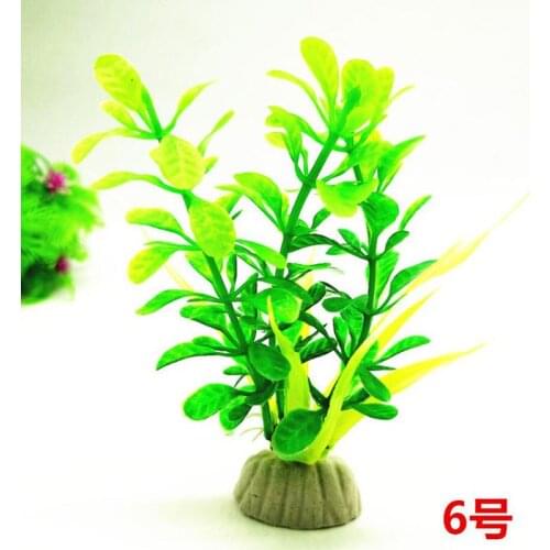 Underwater ArtificialPlants Aquarium Decor Simulation Water Weeds Ornament Plant Fish Tank Green Grass Landscape Decoration