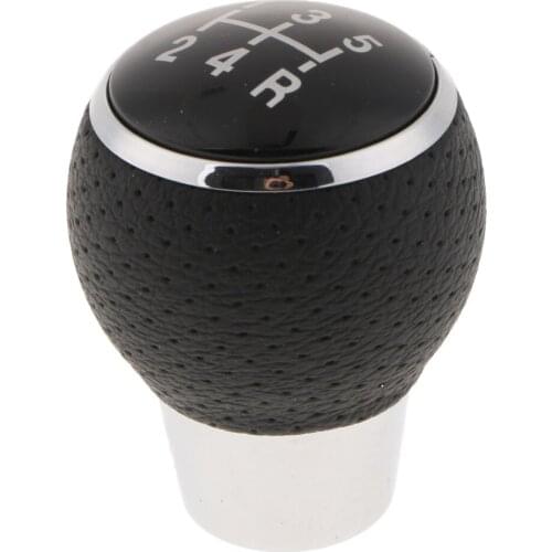 Ball Gear Shifter Lever Handle Stick 5 Speed For Mitsubishi Lancer-ex Honda City EVERUS S1 PU+PVC