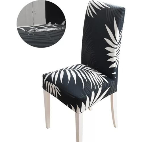 Modern Chair Covers for Dining Room Pack of 4 Pcs Chair Covers Spandex Chairs for Kitchen Decoration Wedding Chair Covers