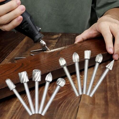 High Speed Steel Drill Bits Milling Head for Electric Drill Mill Electric Grinding Engraving Cutter Electric Mill Accessories