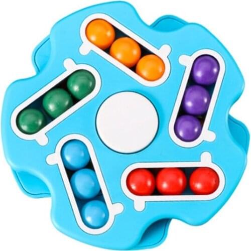 1 Set Brain Developmental 3D Puzzle Toy Magic Bean Puzzles for Baby Toddlers Puzzle Cube Educational Magic Beans Toy