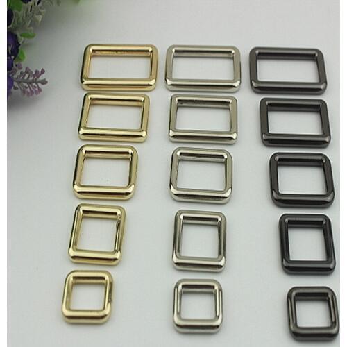 5pcs Metal D Ring Buckles Adjustable Belt Buckle for Backpack Straps Shoes Bags Dog Collar Garment Buckles DIY Accessories