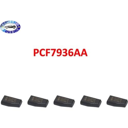 5 PCS, PCF7936AA Chip Carbon Auto Transponder Chip (PCF7936AS updated version) Ceramic Car Chip Blank Key Chip