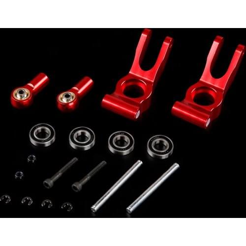 Aluminum rear wheel hub carrier for HPI ROVAN KM BAJA5B SS