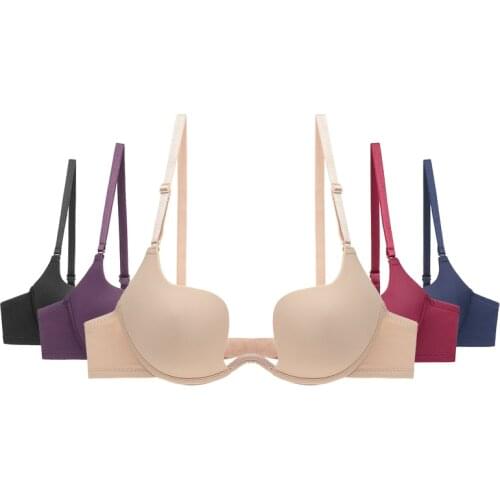 BH Top Super Push Up Bras For Women Plus Size Sexy Lingerie Invisible Backless Bra Womens Underwear Seamless Female Brassiere