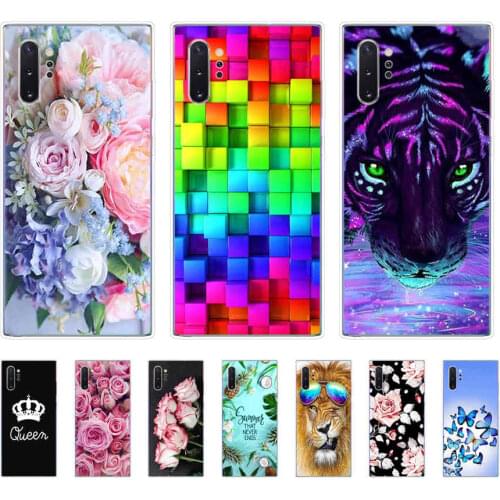 For Galaxy Note 10 Case Samsung Galaxy Note 10 plus Case Silicone TPU Soft Back Cover Phone Case For Samsung Note 10 Plus shell