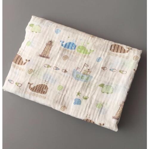 Infants Cotton Gauze Towel Baby Feeding Bath Towel Cute Cartoon Washing Cloth Handkerchiefs Soft Kids Bath Towel