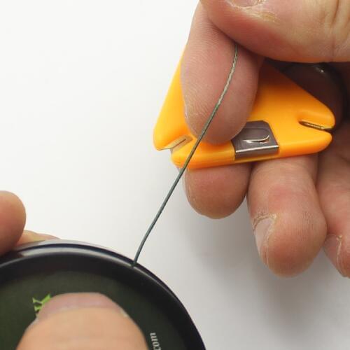 1 PCS Tool for Carp Fishing Coated Braid Stripper Rig Tool Remove Coated Hooklink Line Cutter Feeder Fishing Tackle Accessory