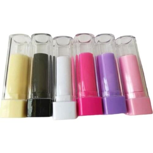 Lip Balm Containers 9mm DIY Empty Lipstick Tubes Exquisite Makeup Tool Cute Mini Travel Bottle Colorful Lip Balm Tubes 50pcs/lot