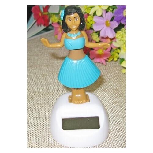 Solar beauty doll Shake Head To Furnishing Articles Vehicle Interior Lovely Flowers Car Solar Beauty Accessories Small Place