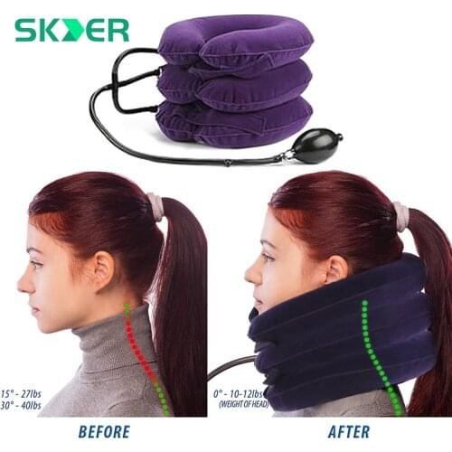 Cervical Massager Traction Neck Stretch Belt Collarneck Stretcher Band Vertebrae Recovery Health Fixing Straps Adult Children