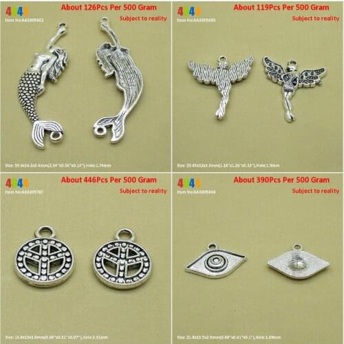 Jewelry Making Charms Wholesale Suppliers Mermaid Fairy Elf Angel Anti War Sign Eye