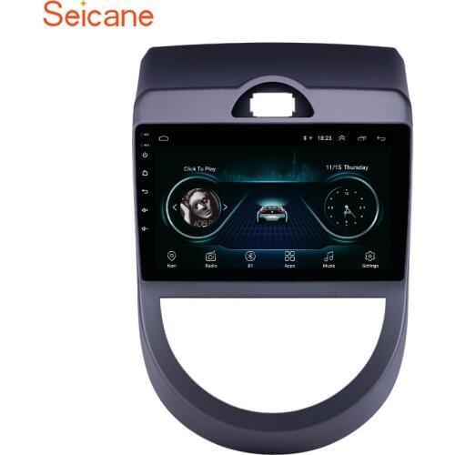 Seicane Android 8.1 9 inch 2Din GPS Multimedia Player Car Radio For Kia Soul 2010 2011 2012 2013 support DVR OBDII TPMS DVR