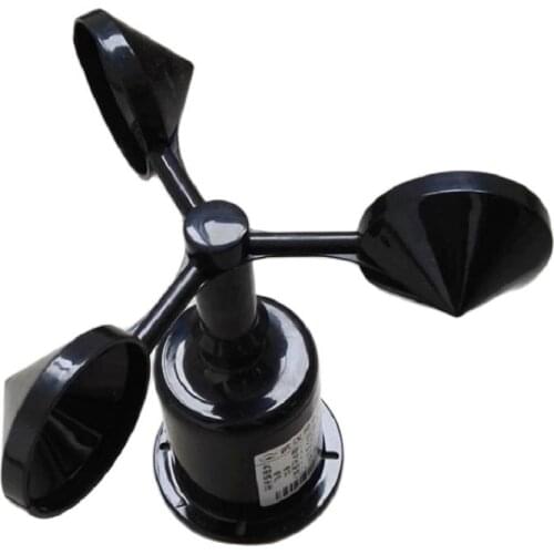 Shanghai CALT 3 Cups Wind Speed Sensor Anemometer DC 5V 12V 24V Pulse NPN PNP Weather Station Transducer YGC-FS