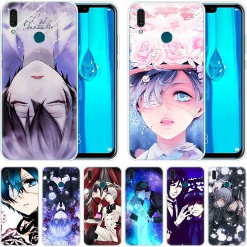 Luxury Soft Silicone Case Anime Black Butler for Huawei Mate 30 20 Lite 10 Pro Y5 Y6 Y7 Pro 2019 Y9 Prime 2019 2018 Y6 Pro 2017