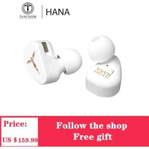 TANCHJIM HANA Headphone The Third Generation DMT Dynamic LCP Diaphragm HiFi Earphones For Phone