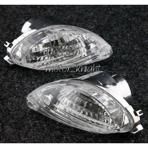 Motorcycle Rear Turn Signals Lens For Suzuki Hayabusa GSXR1300 2008 2009 2010 2012 Clear Indicator Lenses