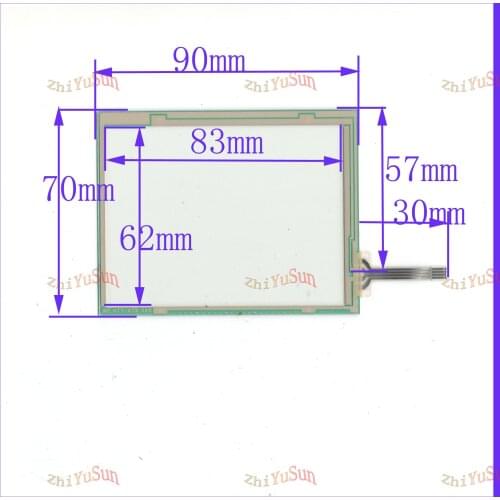 ZhiYuSun 70*90mm suitable 3.8inch 4lines resistance screen this is compatible blass suitable