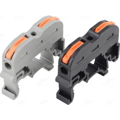 2PCS/5PCS/10PCS PCT-211 Din Rail Fast Connection Terminal Press Wire Splicing Connector