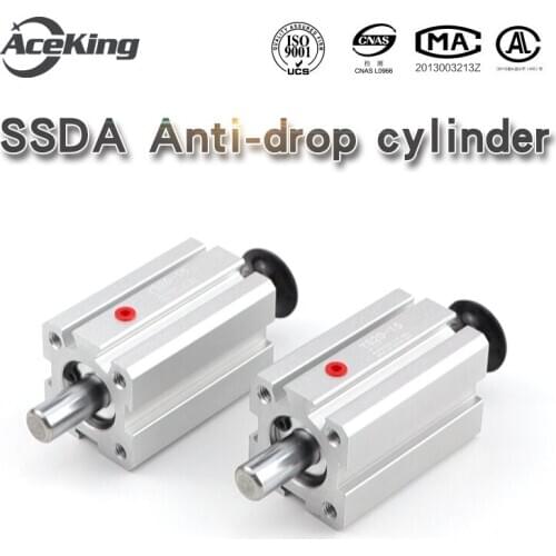 SSDA Manipulator accessories fall and fall prevention cylinder special cylinder ssda20x15 / 20x13