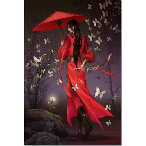 Diamond painting Tian Guan Ci Fu,daimond embroidery full round mosaic diamond inlaid pattern,Anime Boy gift,A1388