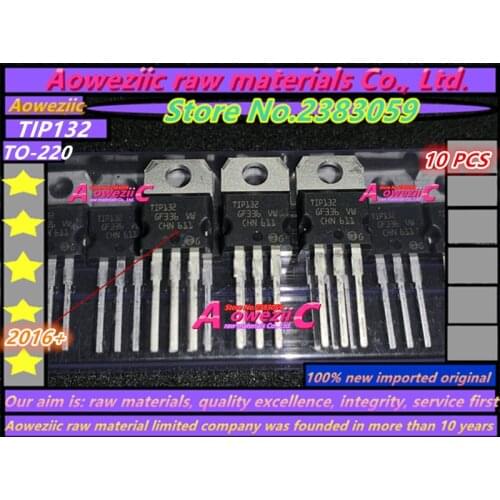 Aoweziic 2016+ 100% new imported original TIP132 TO-220 Darlington power transistor