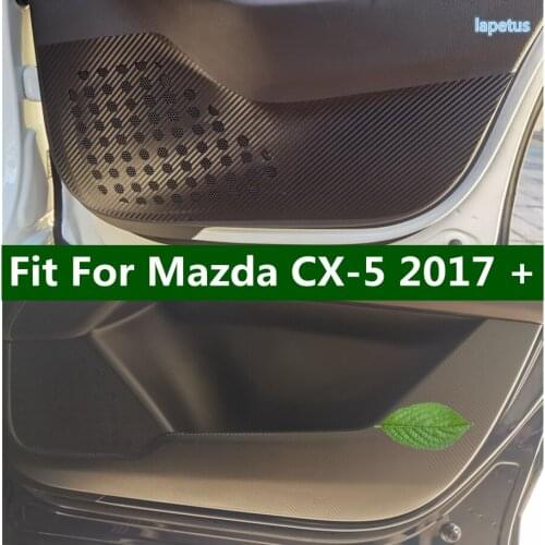 Car Styling Anti-dirty Protector Sticker Cover Interior Door Anti-Kick Cushion Pad Fit For Mazda CX-5 2017 - 2021 Accessories