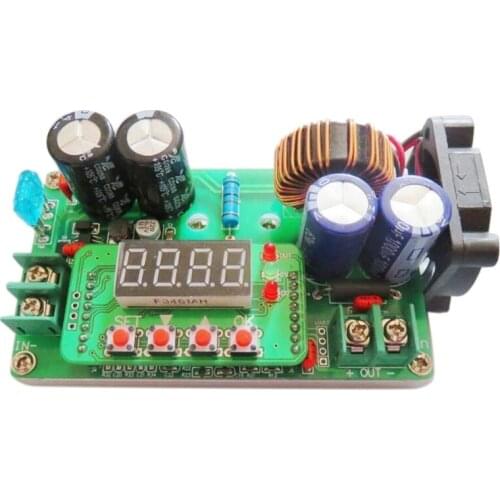 Digital Control Power Supply 60V 8A Adjustable Step-Down Dc Regulated Constant Voltage Constant Current Ammeter Meter