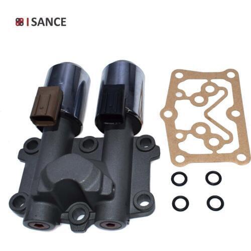 ISANCE Transmission Dual Linear Solenoid with Gasket & O-Rings 28260-RPC-004 , 28260RPC004 For Honda Civic 2006-2011