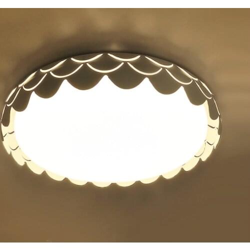 Office Round Remote Control Led Surface Lighting Bedroom Ceiling Lamp Study Led Ceiling Fixtures Cloakroom Lamps Luminaire Home