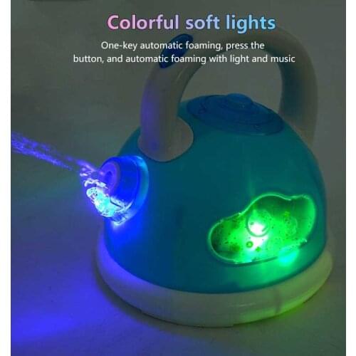 Festival Atmosphere Warm-up Automatic Bubble Machine Childrens Kettle Bubble Machine (without Battery And Water）Outdoor Toys